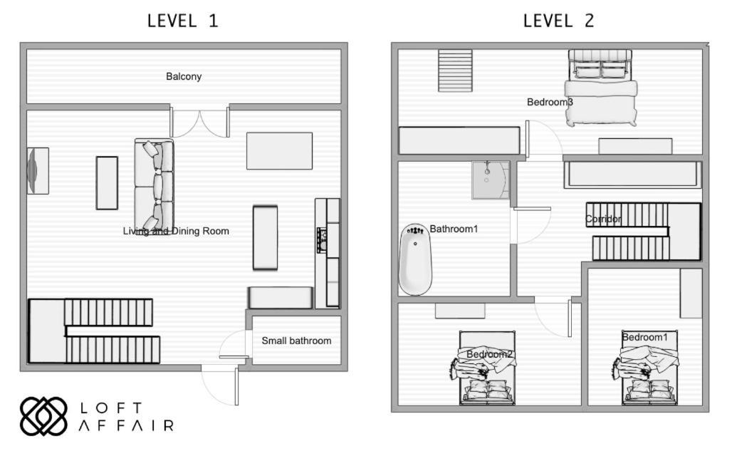 Apartamento Penthouse Harmonica - Loftaffair Cracovia Exterior foto